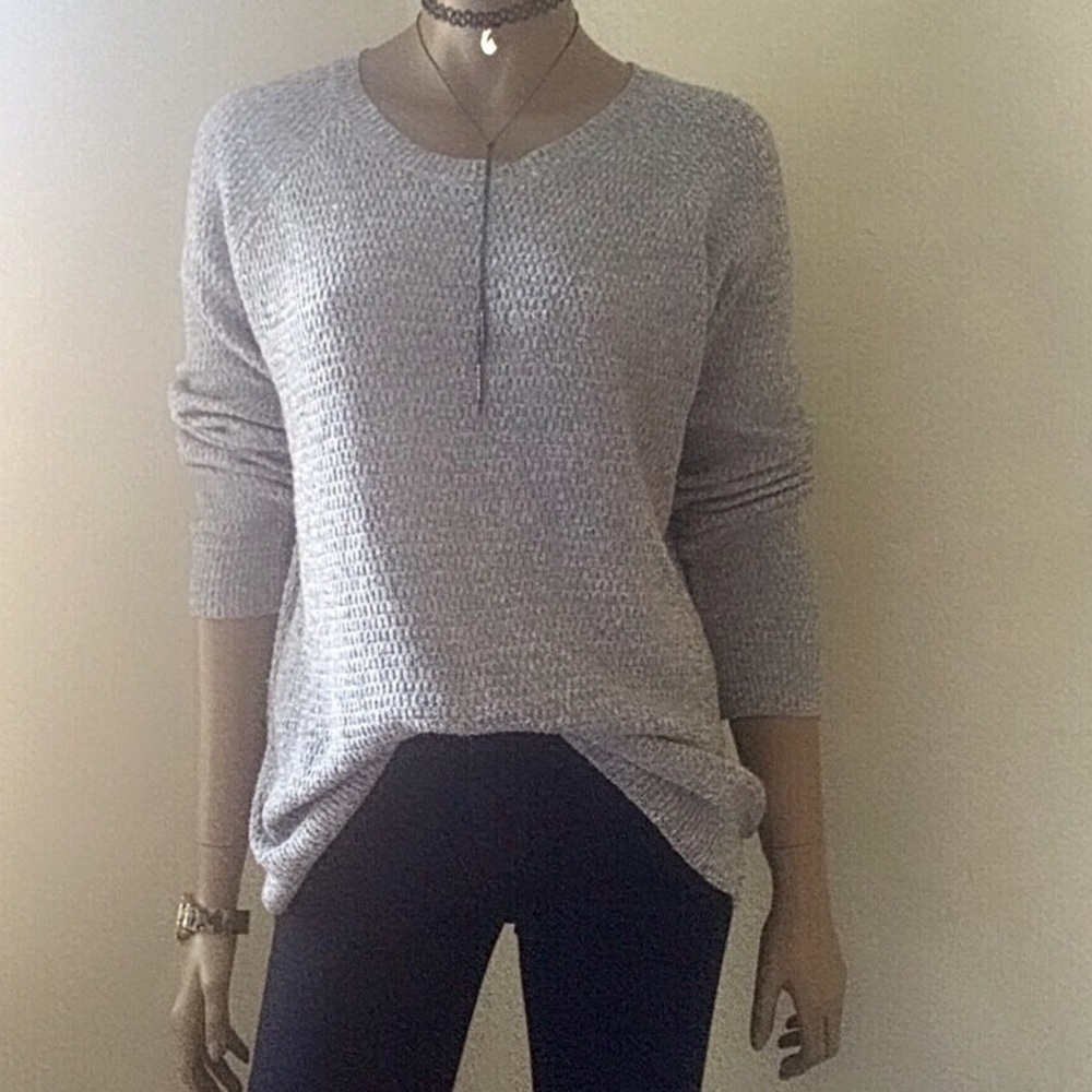 Madewell Leafstitch Crewneck Sweater